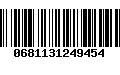 Código de Barras 0681131249454