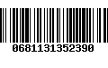 Código de Barras 0681131352390