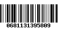 Código de Barras 0681131395809