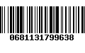 Código de Barras 0681131799638