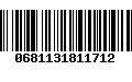 Código de Barras 0681131811712