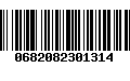 Código de Barras 0682082301314