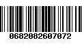 Código de Barras 0682082607072