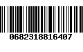 Código de Barras 0682318816407