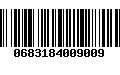 Código de Barras 0683184009009