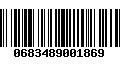 Código de Barras 0683489001869