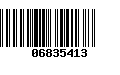 Código de Barras 06835413