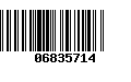 Código de Barras 06835714