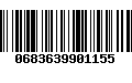 Código de Barras 0683639901155
