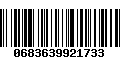 Código de Barras 0683639921733