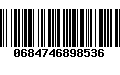 Código de Barras 0684746898536