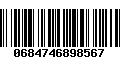 Código de Barras 0684746898567