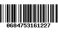 Código de Barras 0684753161227