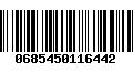Código de Barras 0685450116442