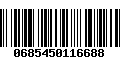 Código de Barras 0685450116688