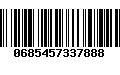 Código de Barras 0685457337888
