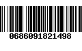 Código de Barras 0686091821498