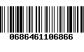 Código de Barras 0686461106866