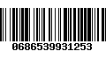 Código de Barras 0686539931253