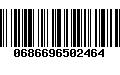 Código de Barras 0686696502464