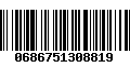 Código de Barras 0686751308819