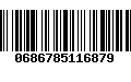 Código de Barras 0686785116879