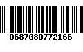 Código de Barras 0687080772166