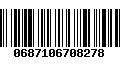 Código de Barras 0687106708278