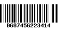 Código de Barras 0687456223414