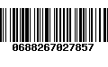 Código de Barras 0688267027857