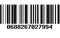 Código de Barras 0688267027994