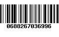 Código de Barras 0688267036996