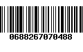 Código de Barras 0688267070488