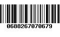 Código de Barras 0688267070679