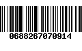 Código de Barras 0688267070914