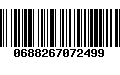 Código de Barras 0688267072499