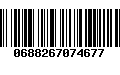 Código de Barras 0688267074677