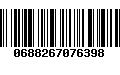 Código de Barras 0688267076398