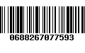 Código de Barras 0688267077593