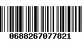 Código de Barras 0688267077821