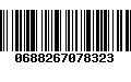 Código de Barras 0688267078323