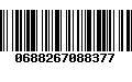 Código de Barras 0688267088377
