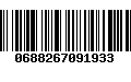 Código de Barras 0688267091933