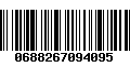 Código de Barras 0688267094095