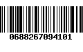 Código de Barras 0688267094101