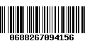 Código de Barras 0688267094156