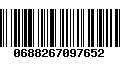 Código de Barras 0688267097652