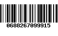 Código de Barras 0688267099915
