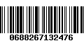 Código de Barras 0688267132476