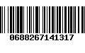 Código de Barras 0688267141317